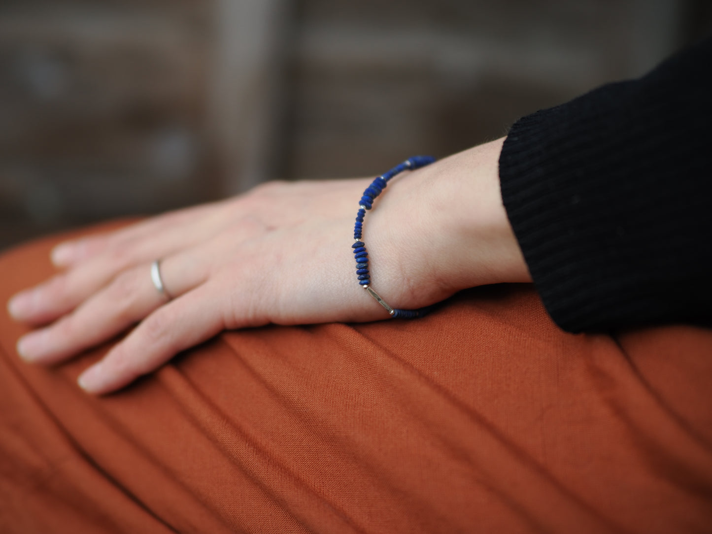 <MTO> Lapis lazuli & Karensilver