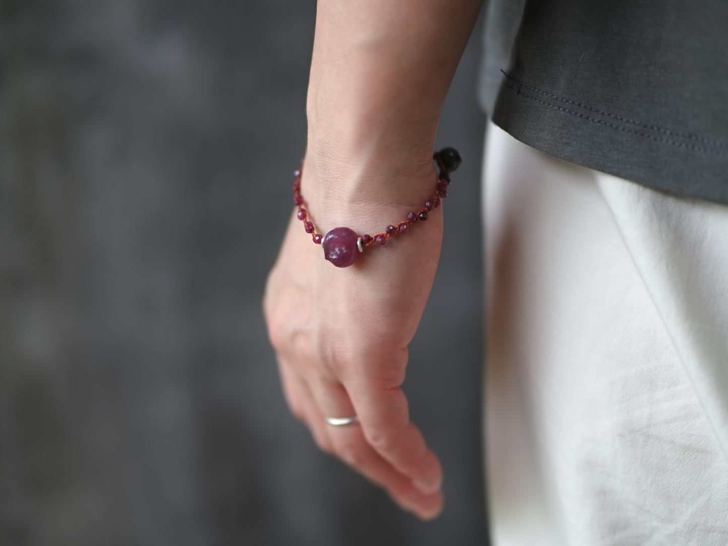 -rough ruby- braid