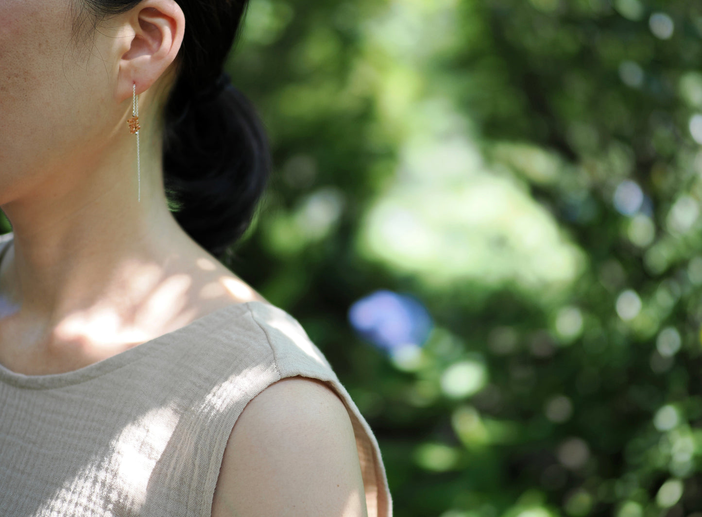 <MTO> -Orange sapphire- chains