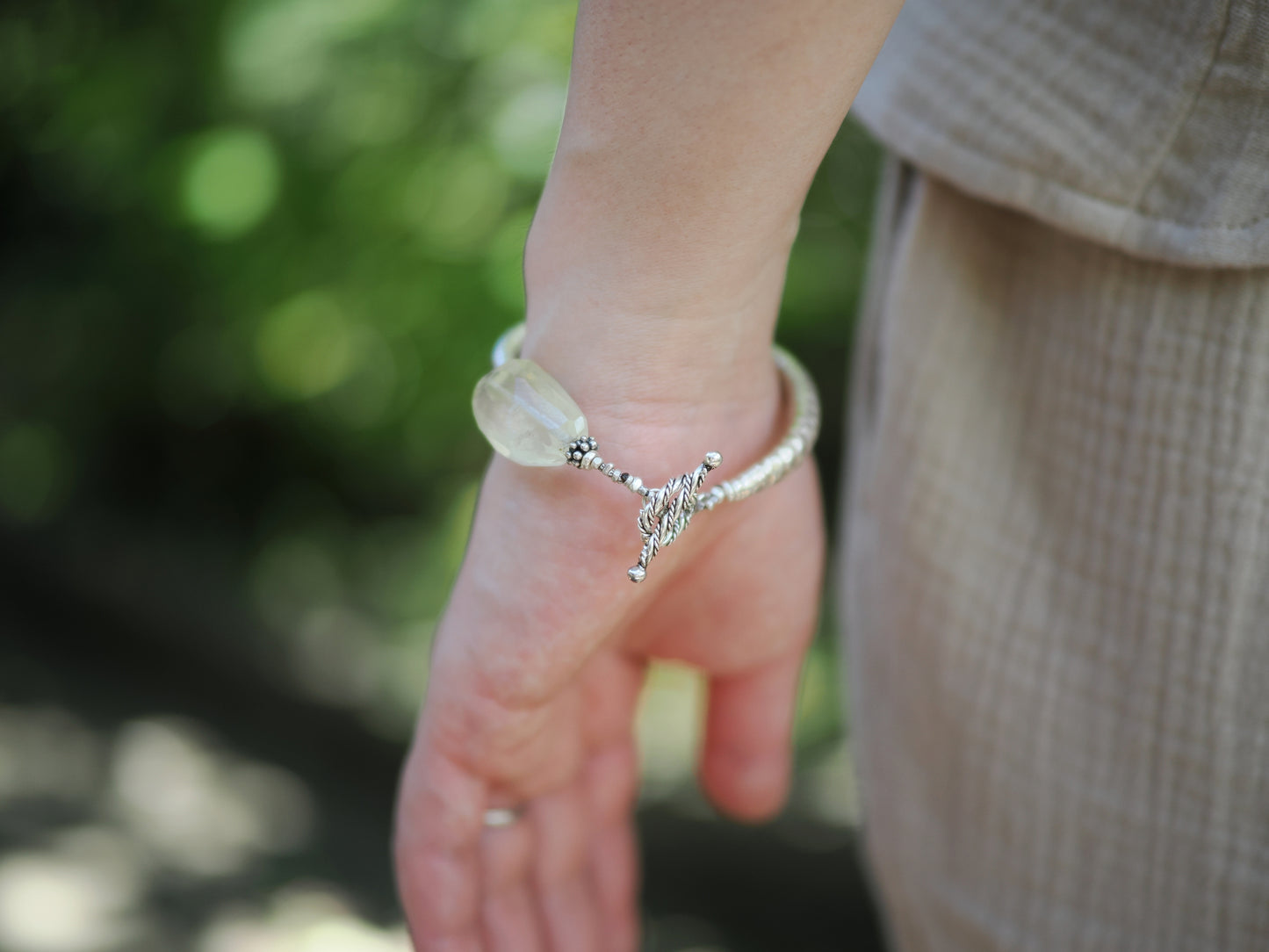 -Lemon quartz・Karensilver-