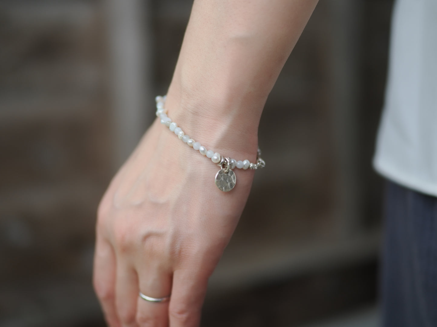 -Jade・Pearl- bracelet