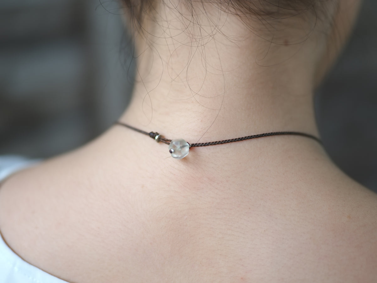 -Pyu old beads- code necklace