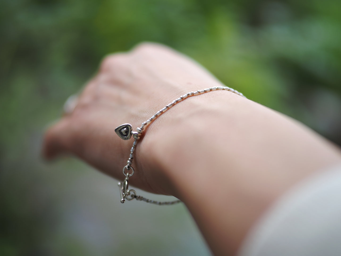 <MTO> -Keshi pearl & Silver-