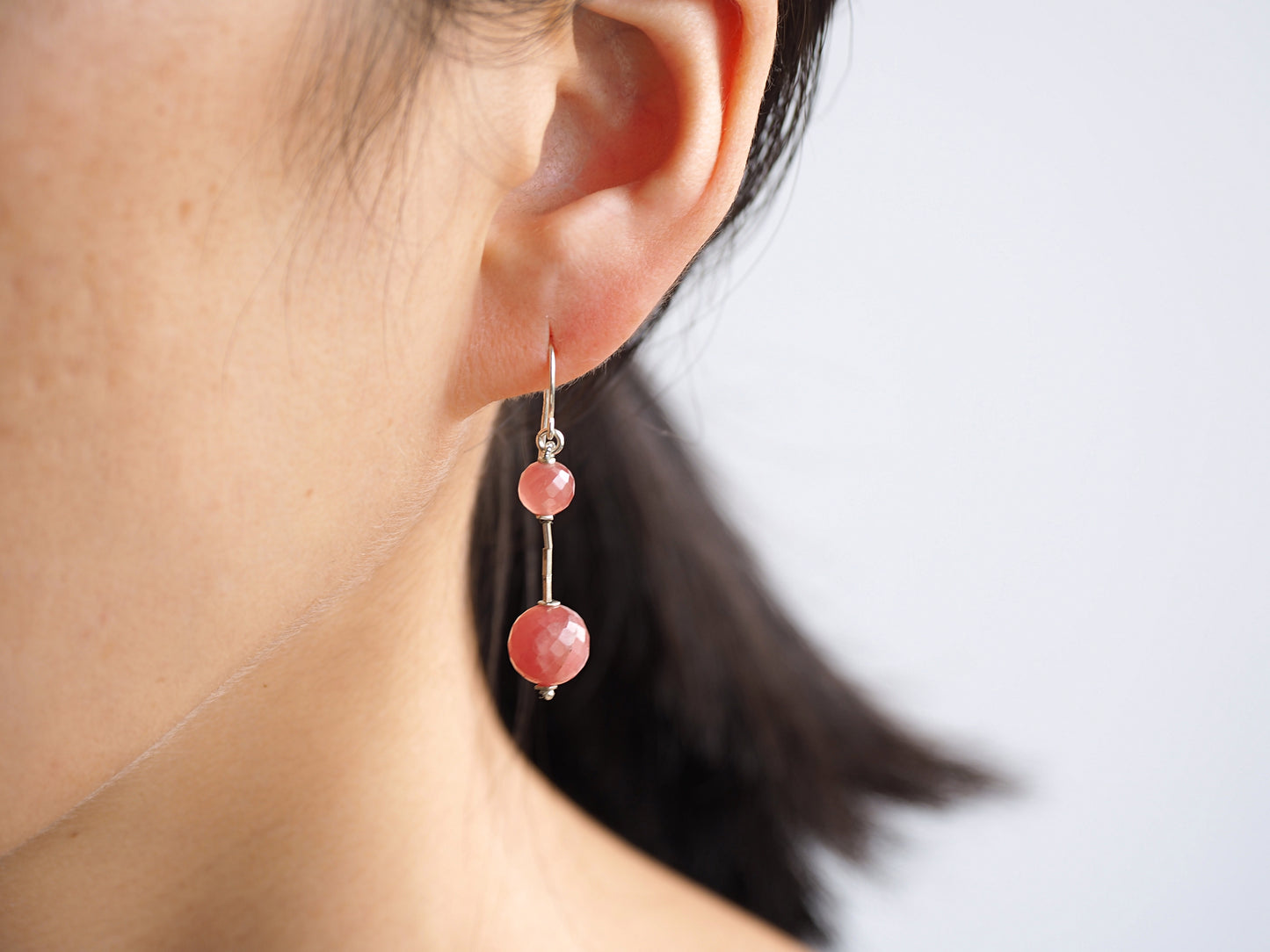 -Incarose- silver pierce