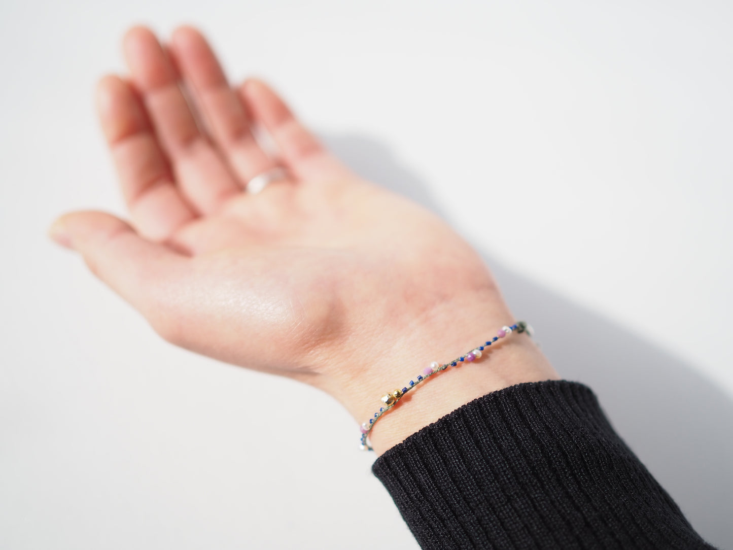 Mystic Topaz Brass Charm Braided Bracelet