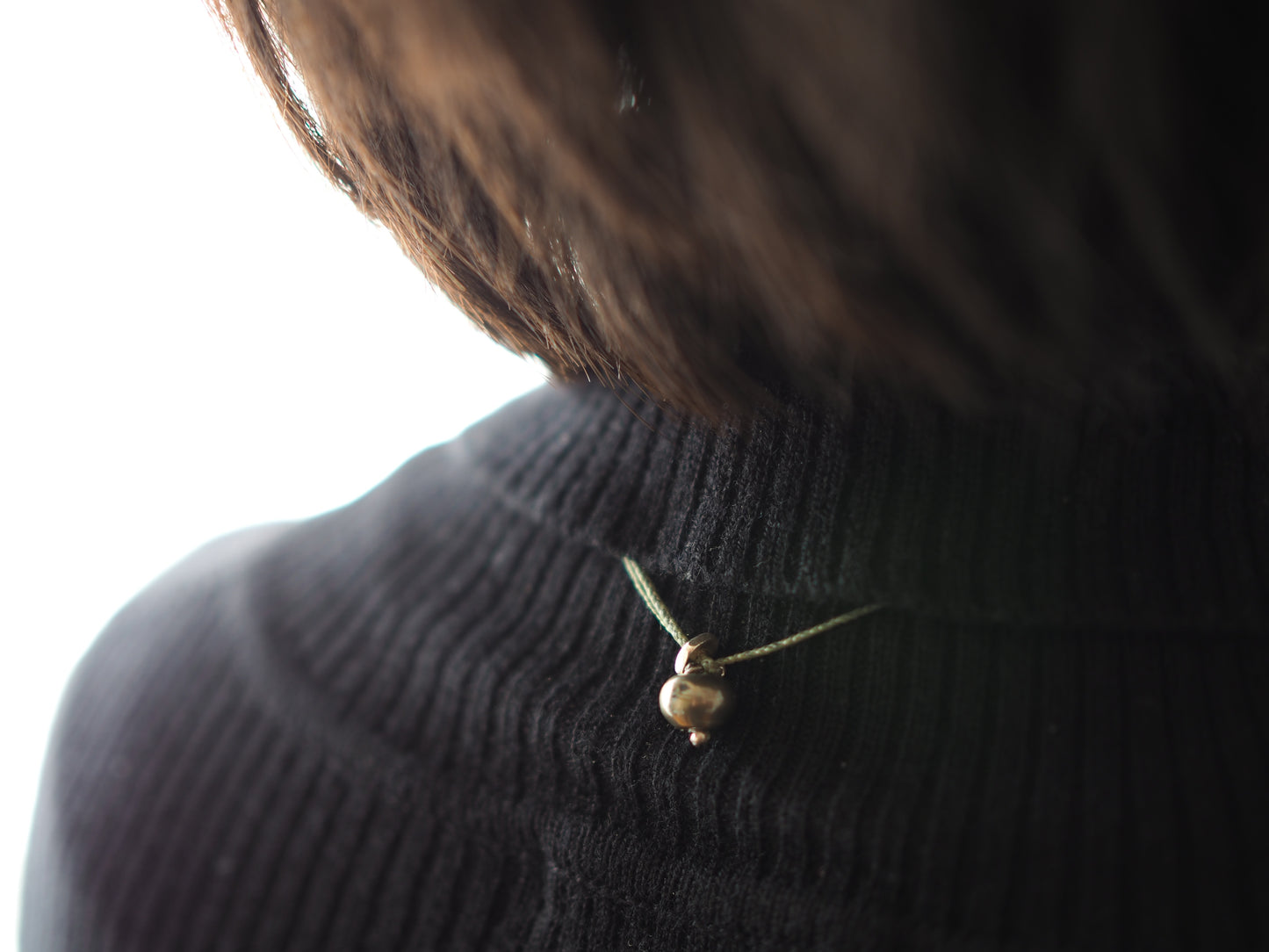 "ルベライト"  紐 ペンダント