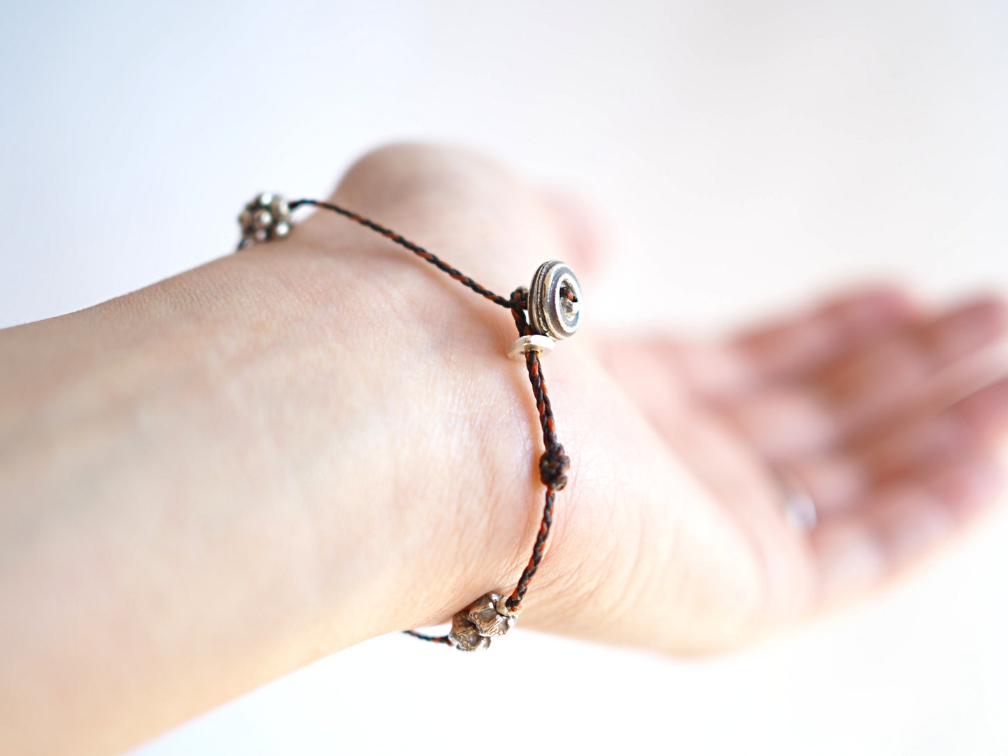 andesine braided bracelet