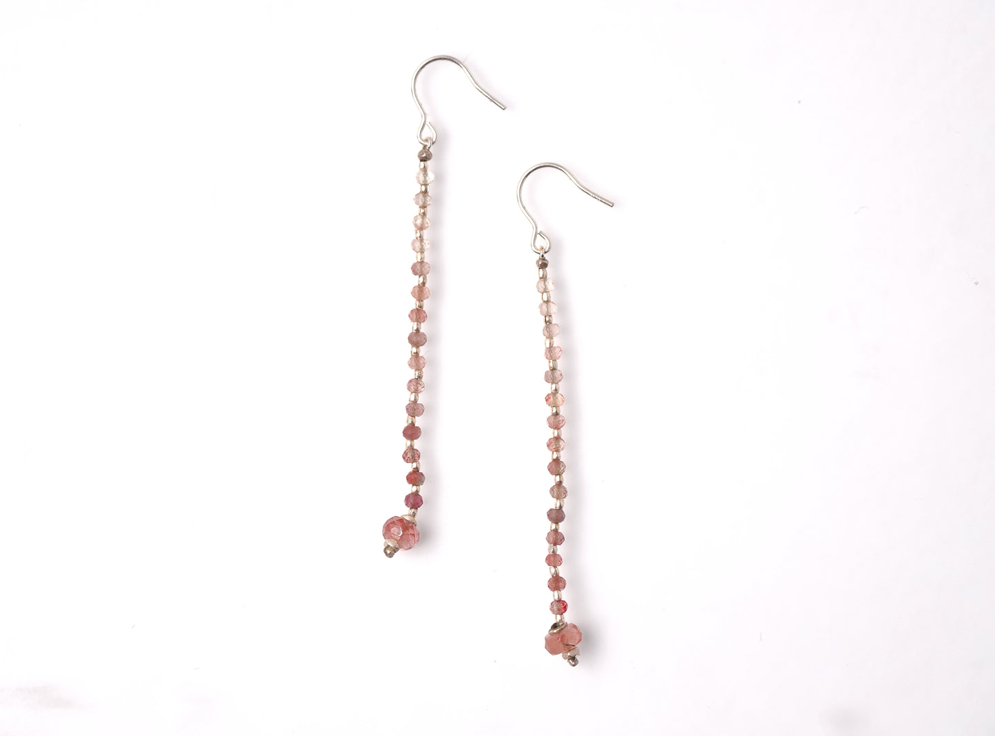 -Andesine & silver- hooks