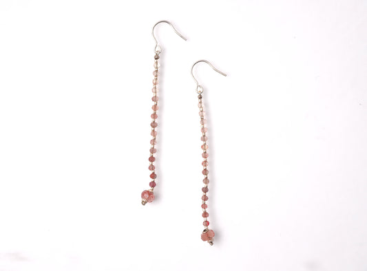 -Andesine & silver- hooks