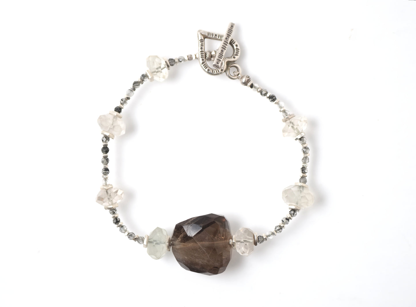 -Multi_color quartz- tourmaline quartz・silver