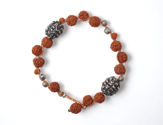 -Rudraksha・India silver- braid