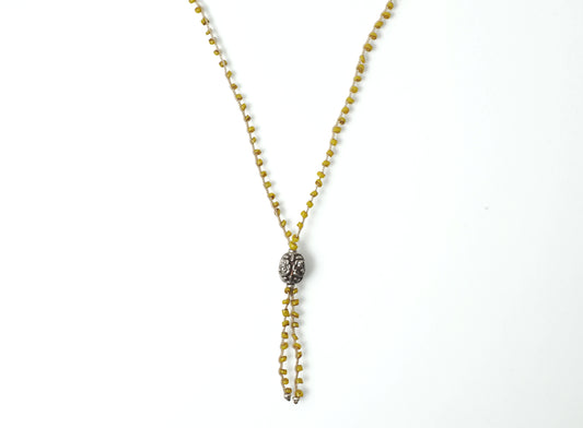 -Ganesha- 'Bonda beads' braid