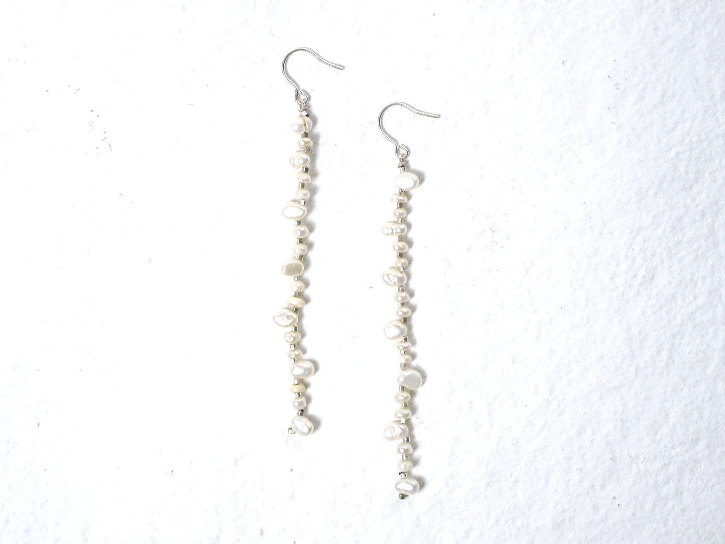 -Pearl・Silver- long line_hooks