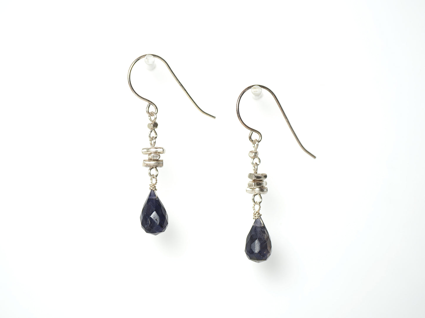 -Silver・Iolite- pierce