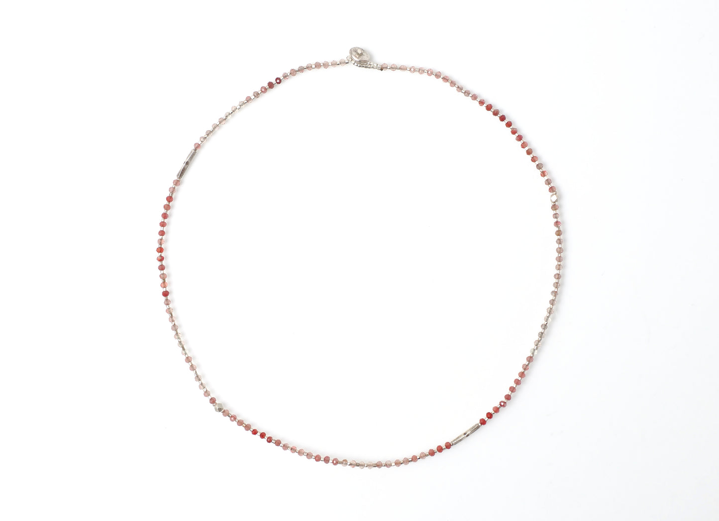 'andesine・silver' choker