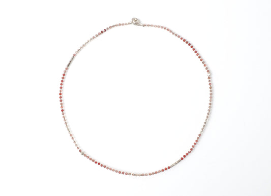 'andesine・silver' choker