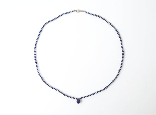 -Tanzanite- 'lapis lazuli・silver'