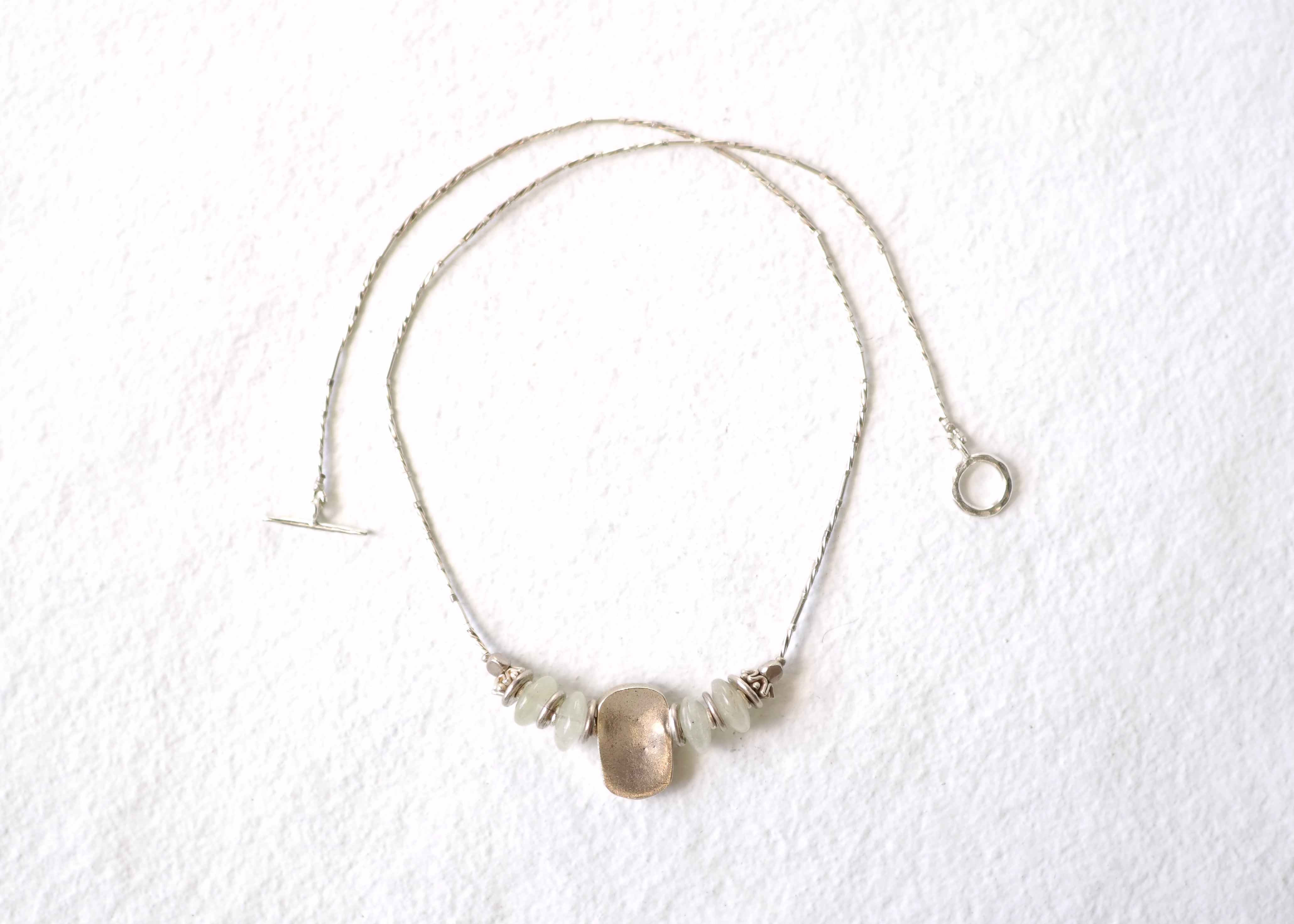 Karensilver・Libyan grass- silver necklace – K A L P A