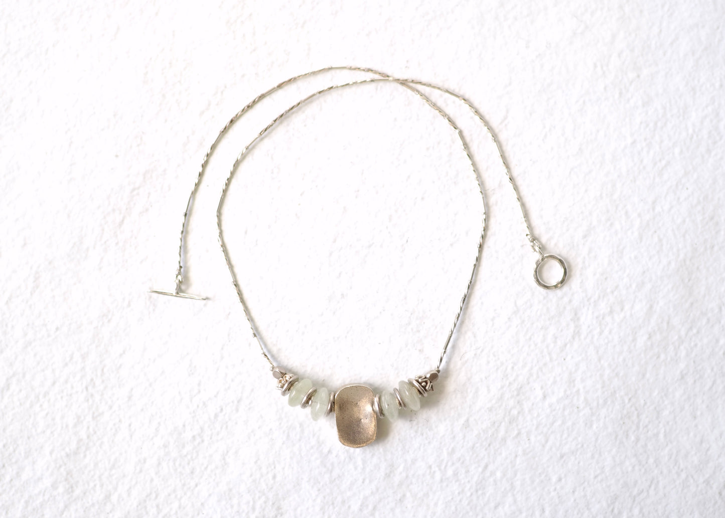 -Karensilver・Libyan grass- silver necklace