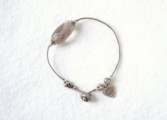 -Quartz- code bracelet