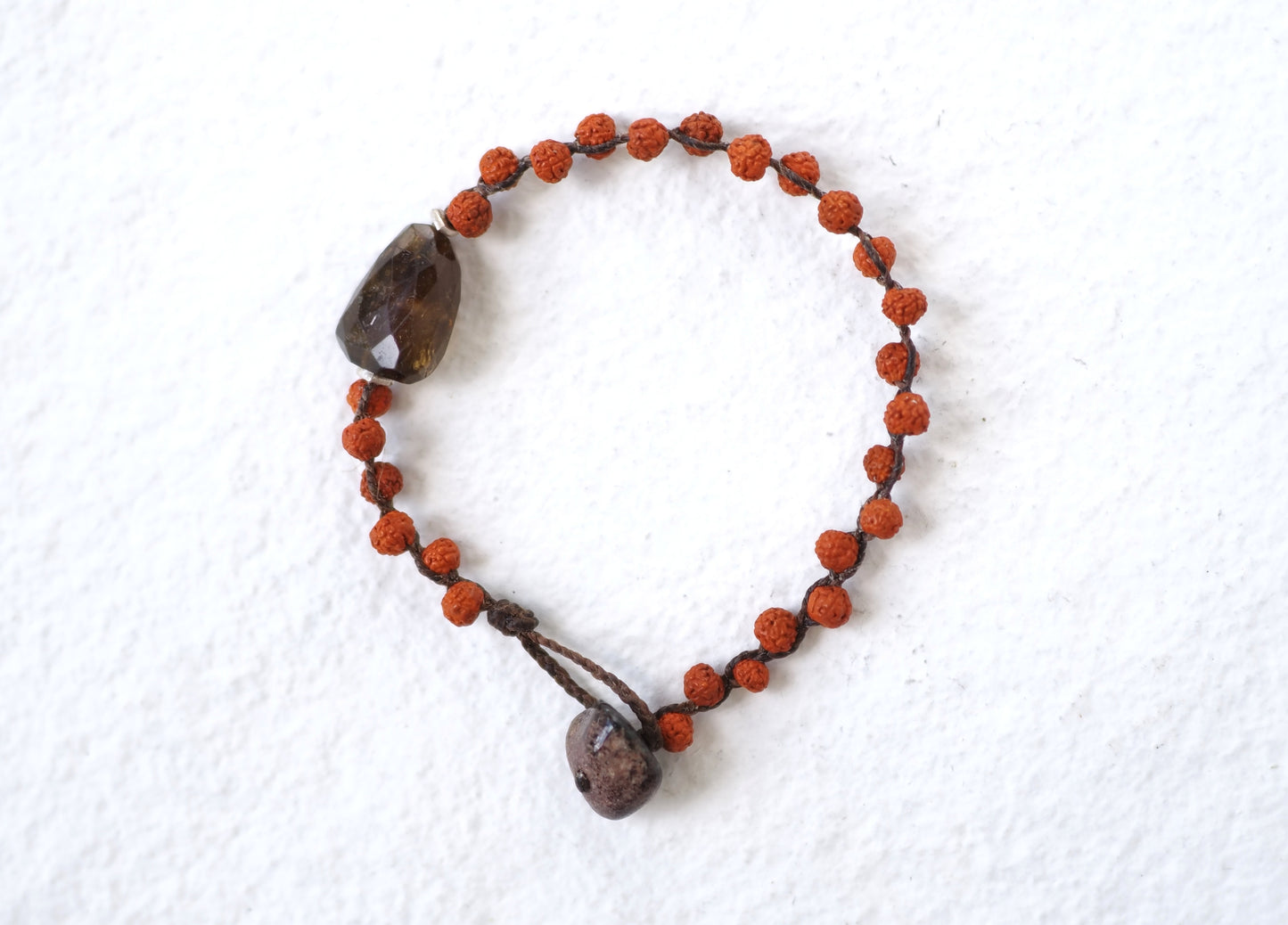 -Tourmaline・rudrakusha- braid