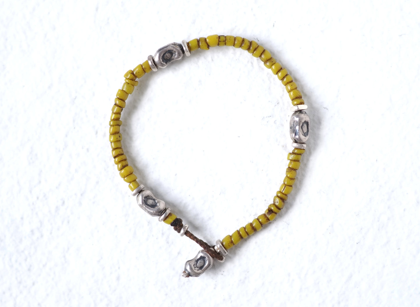 -Bonda beads 'yellow'- bracelet