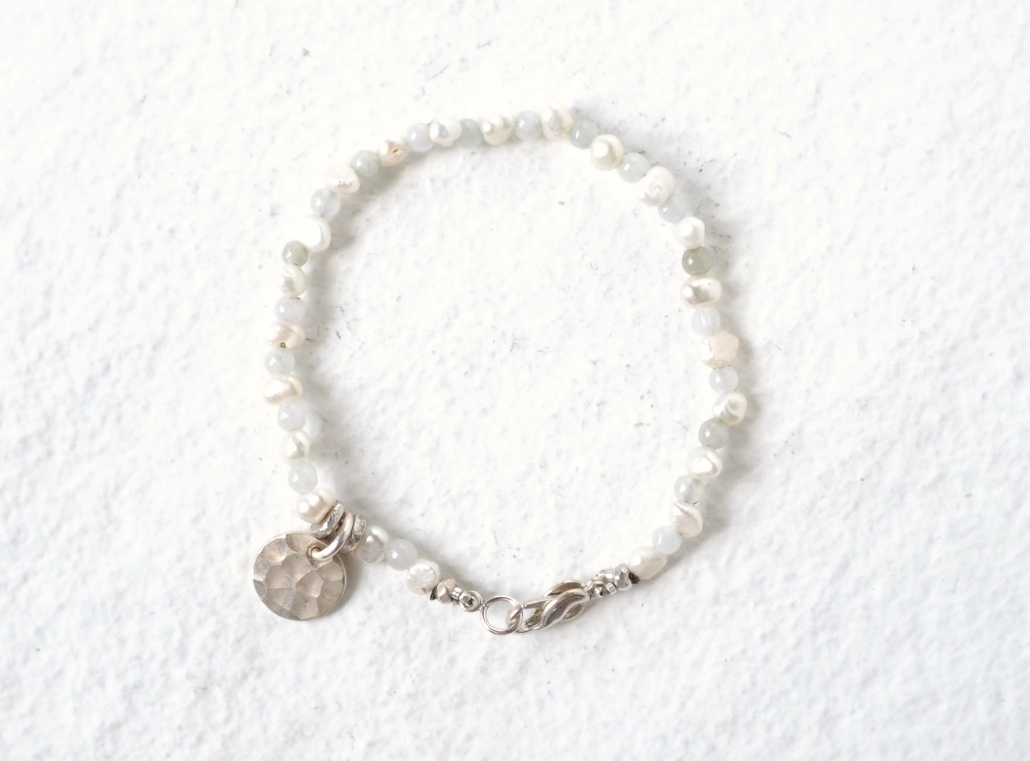 -Jade・Pearl- bracelet