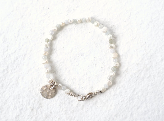-Jade・Pearl- bracelet