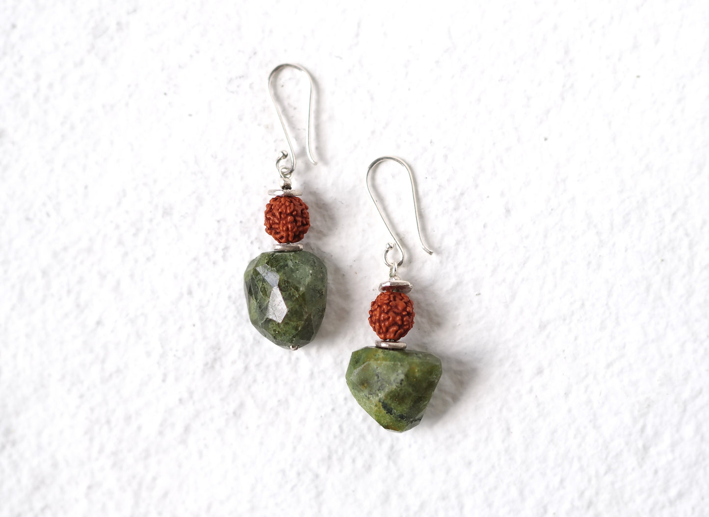 -Jade・Rudraksha- hooks