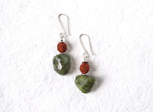 -Jade・Rudraksha- hooks