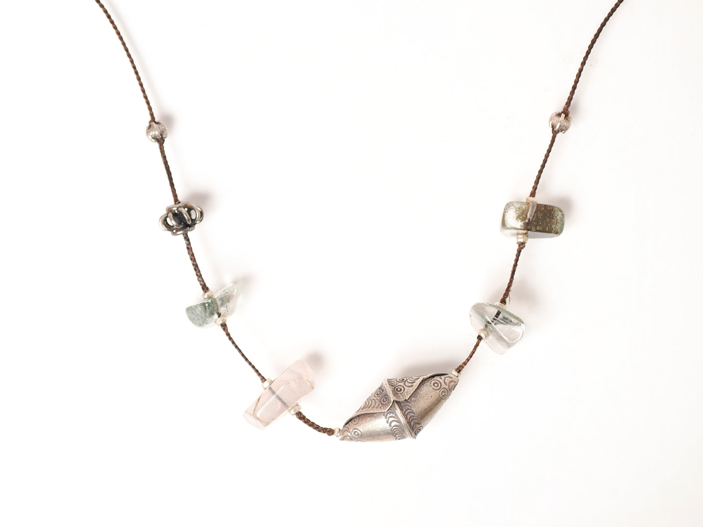 -Moss quartz・Karensilver- code