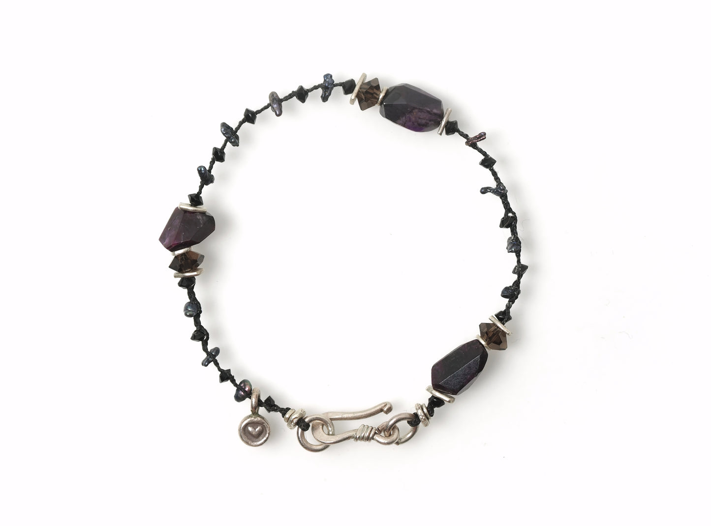 -Sugilite- braid bracelet