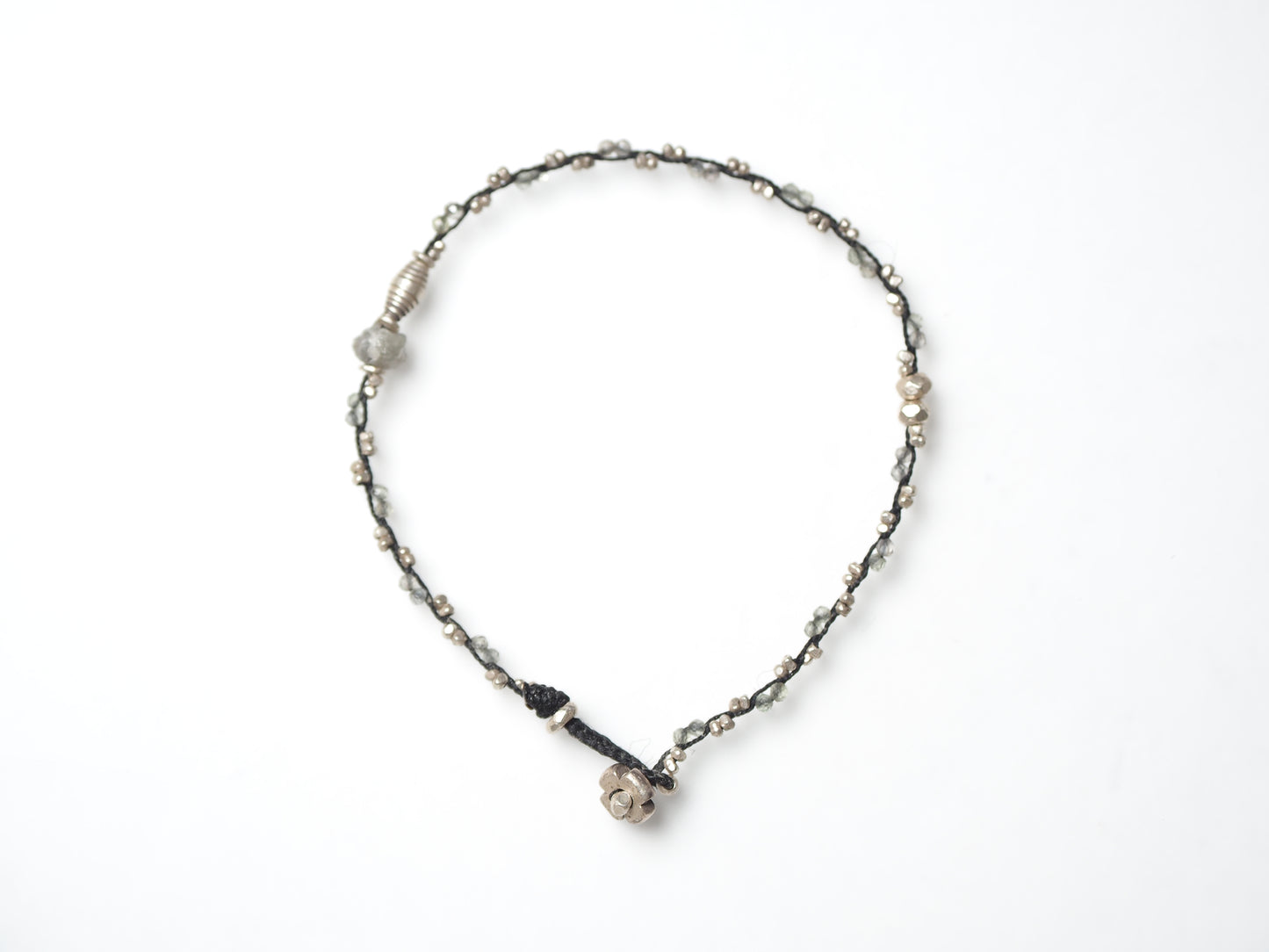 Braid bracelet -rough･Diamond-
