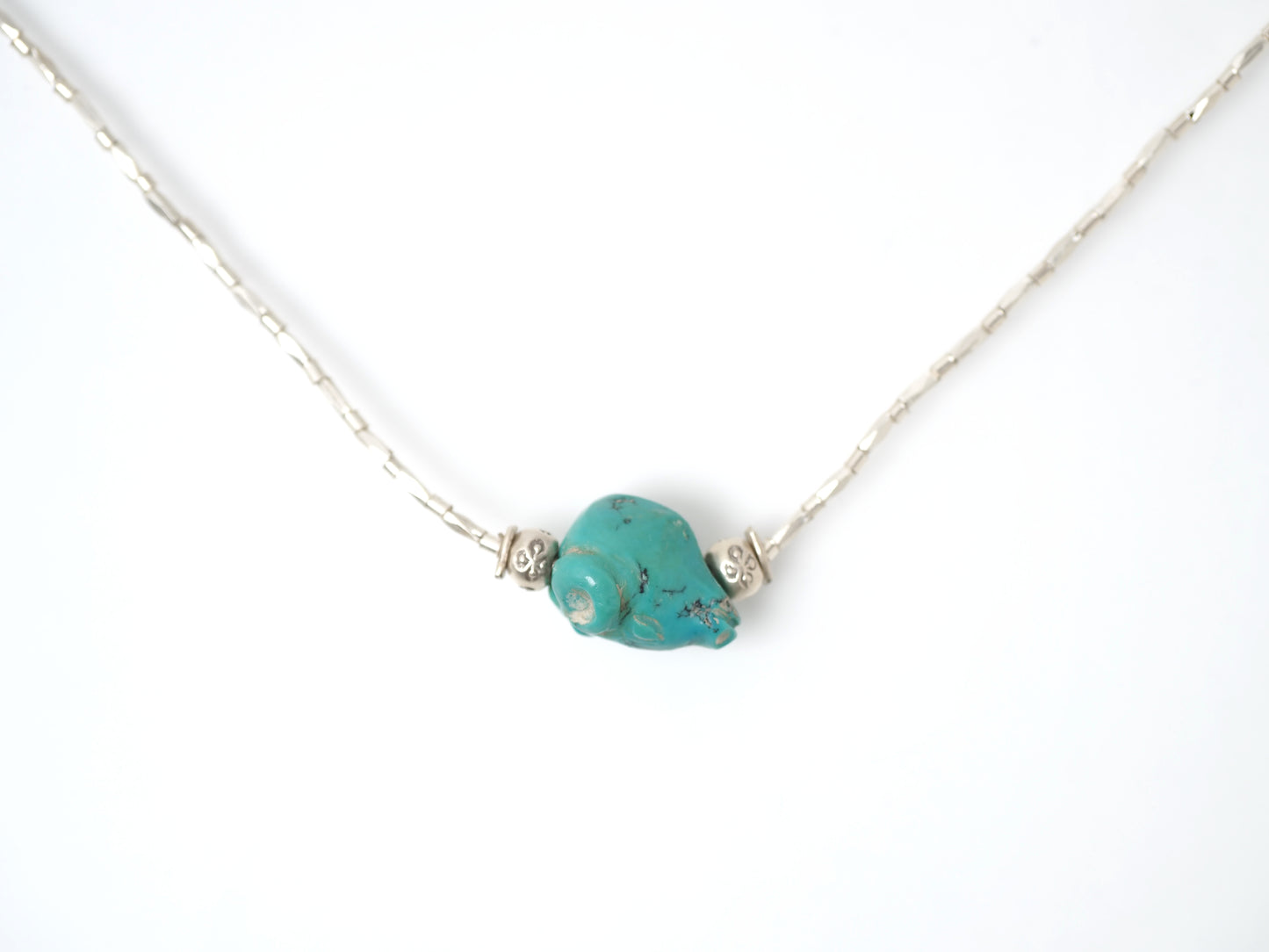 -'Goat' Turquoise- silver