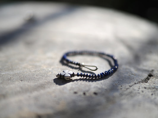 -Lapis lazuli・Silver- bracelet