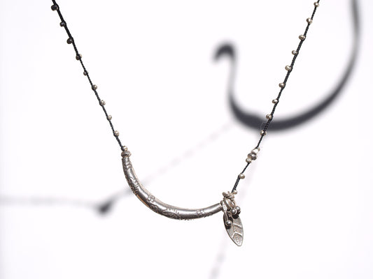 -Karensilver- braid necklace
