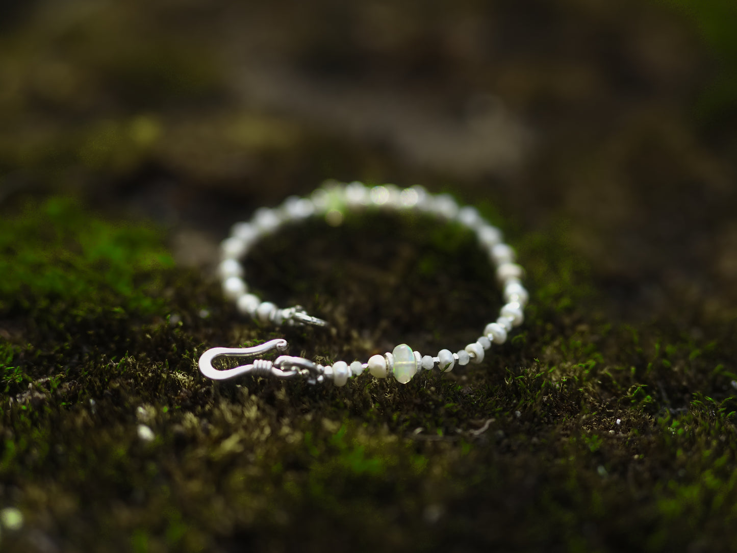 -Opal- 'pearl・Jade・silver'