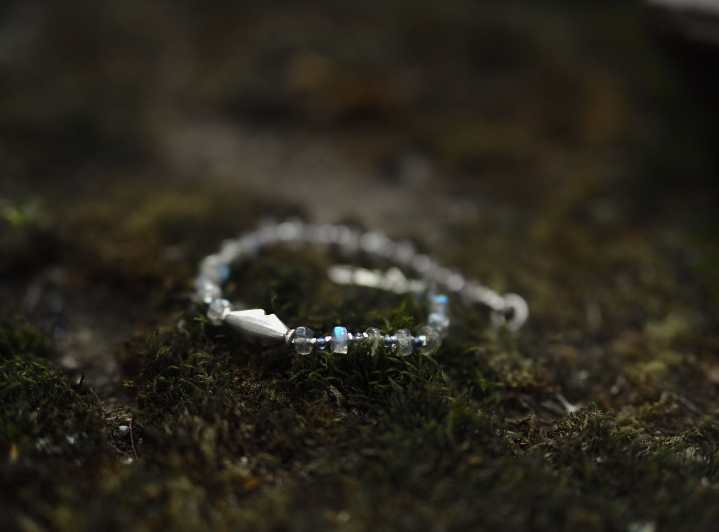 -India silver- "labradorite・iolite・silver"