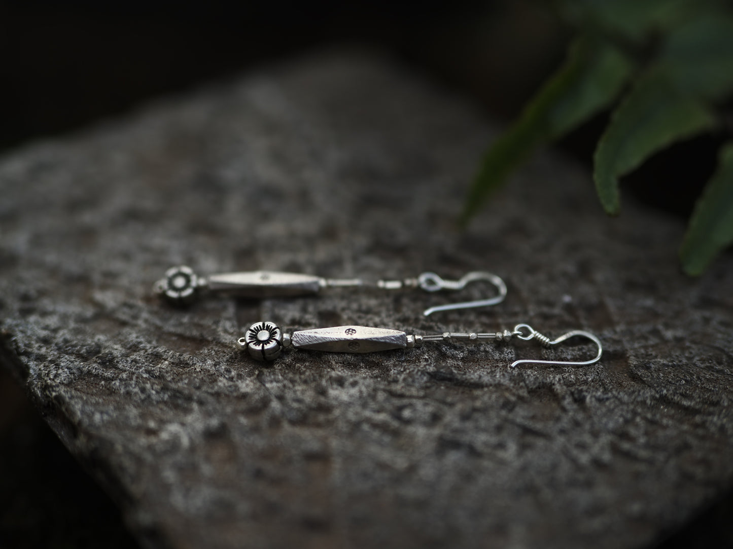 -Karen&India silver- hooks
