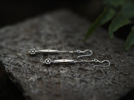 -Karen&India silver- hooks