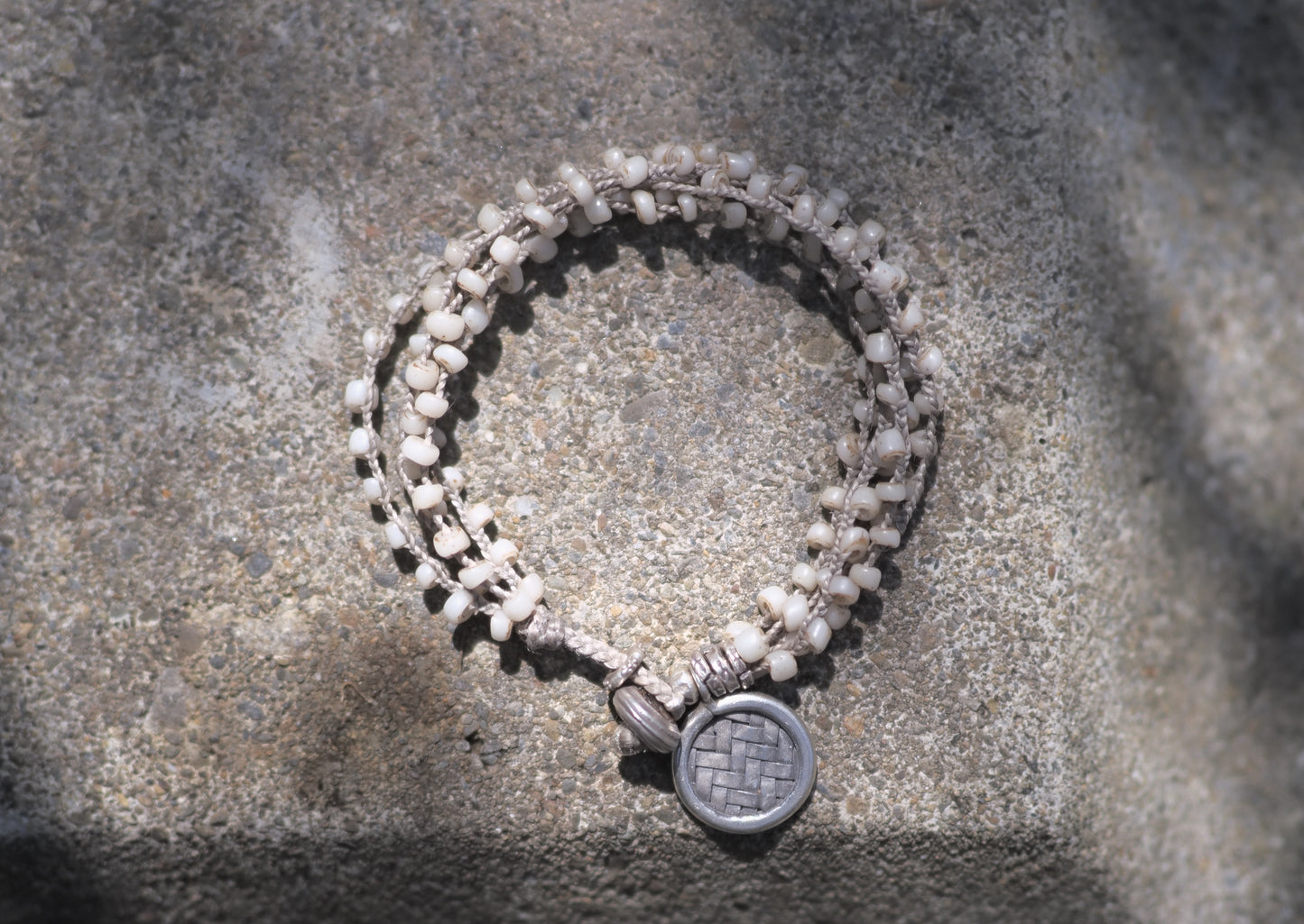 -Bonda beads- '4line' braid