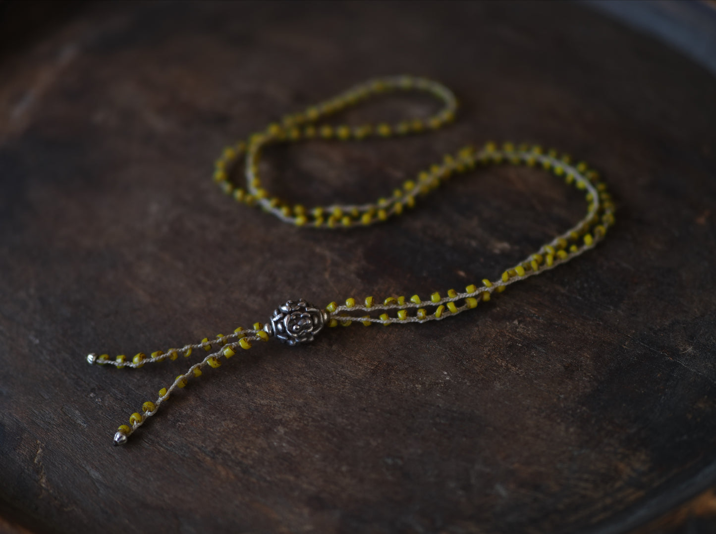 -Ganesha- 'Bonda beads' braid