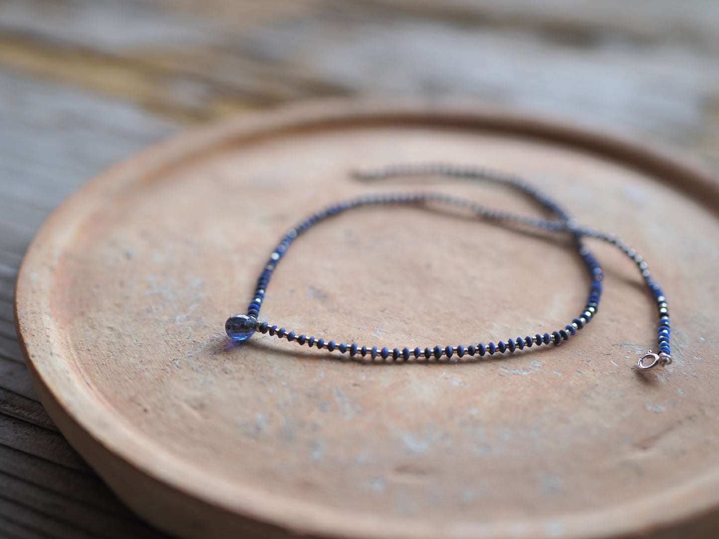 -Tanzanite- 'lapis lazuli・silver'