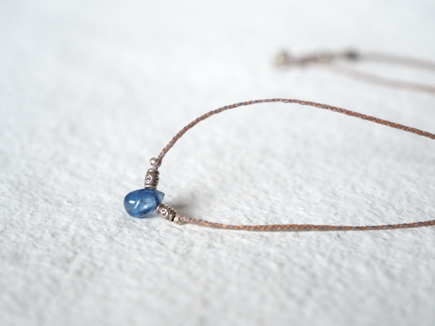 -Kyanite- code pendant