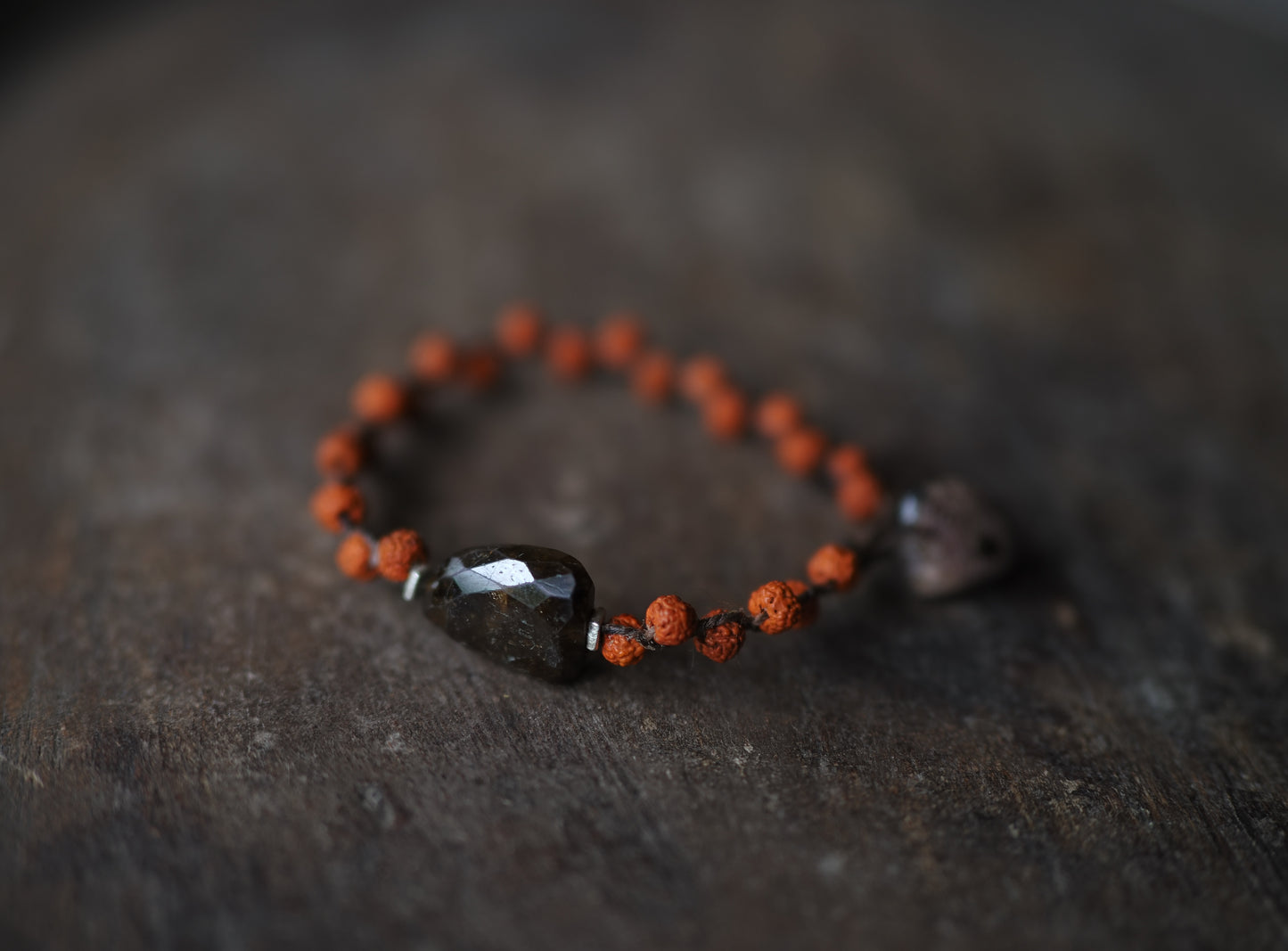 -Tourmaline・rudrakusha- braid