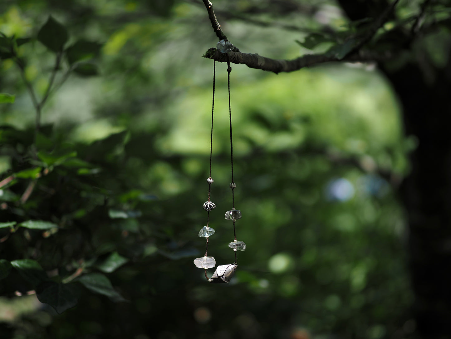 -Moss quartz・Karensilver- code