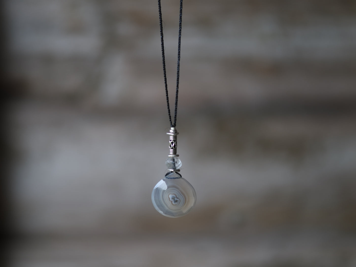 -Solar quartz- pendant