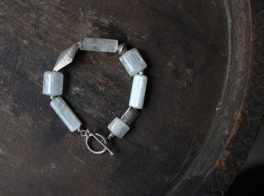 -Kunzite・Karensilver- bracelet