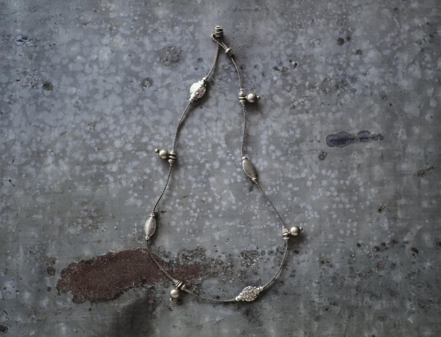 -old India silver- code choker