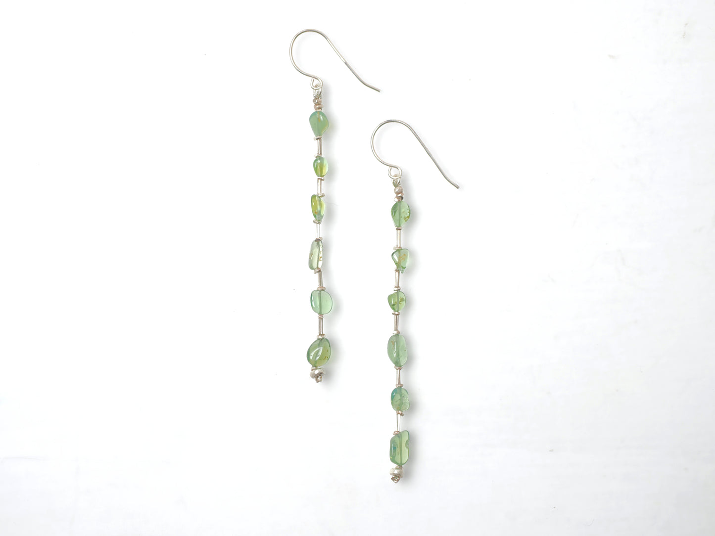 -green Opal- long hooks
